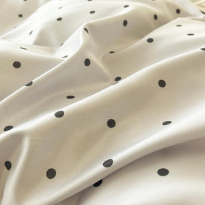 Polka Dot Pattern Bedding Set, 3 Counts/Set Including Duvet Cover & Pillowcase without Filler, Comfortable Soft Breathable Bedding for Home Bedroom, Soft Durable Material