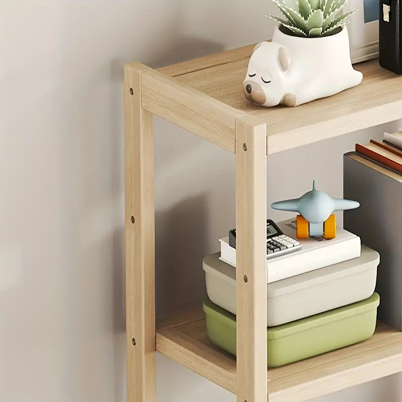 Multi-storey Wooden Bookshelves-4