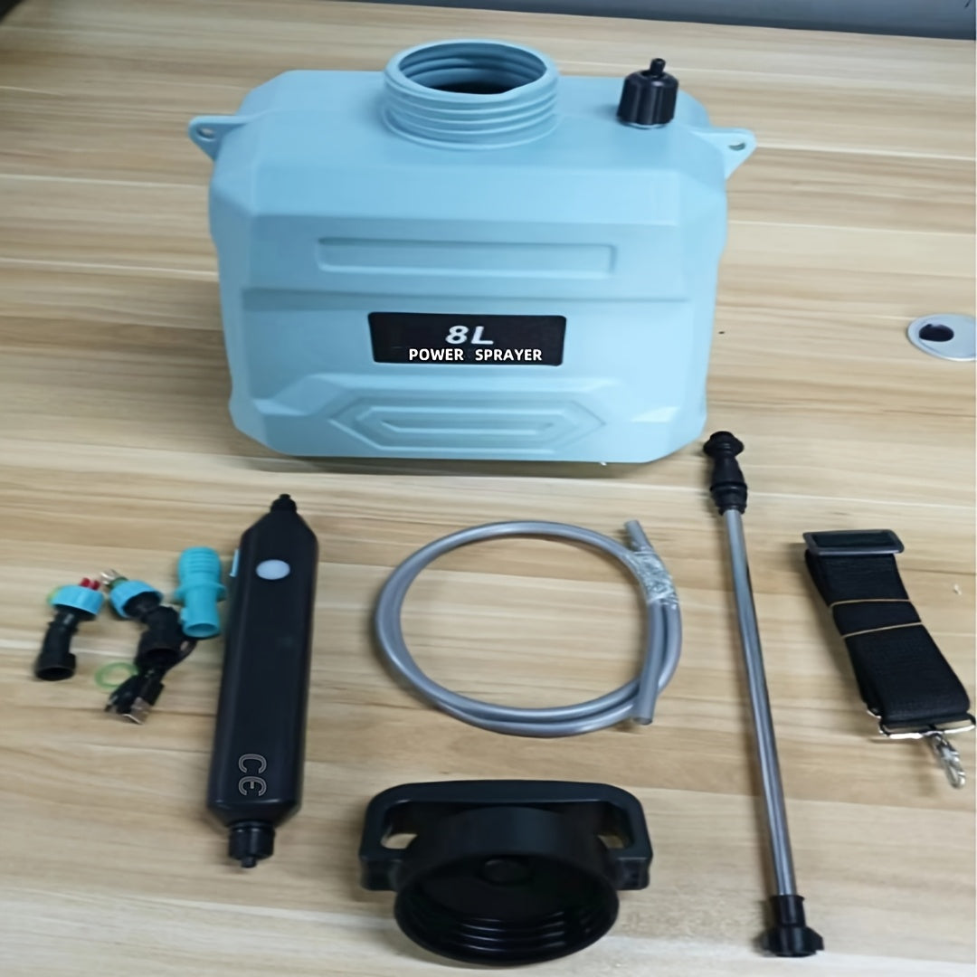 Electric Garden Watering Sprayer with Nozzles (8L)-3