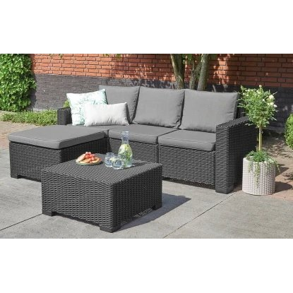 Keter Komplet mebli California grafit (8711245157412)-0