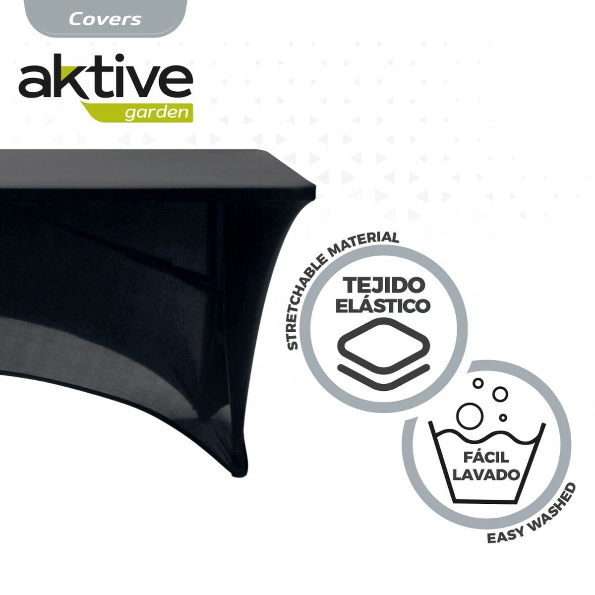 Protective Case Aktive Black 183 x 76 x 76 cm Table Accessories Cars Road (6 Units)-2