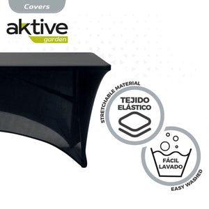 Protective Case Aktive Black 183 x 76 x 76 cm Table Accessories Cars Road (6 Units)-2