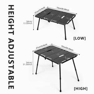 Tactical Folding Camping IGT-Compatible Table Black-3