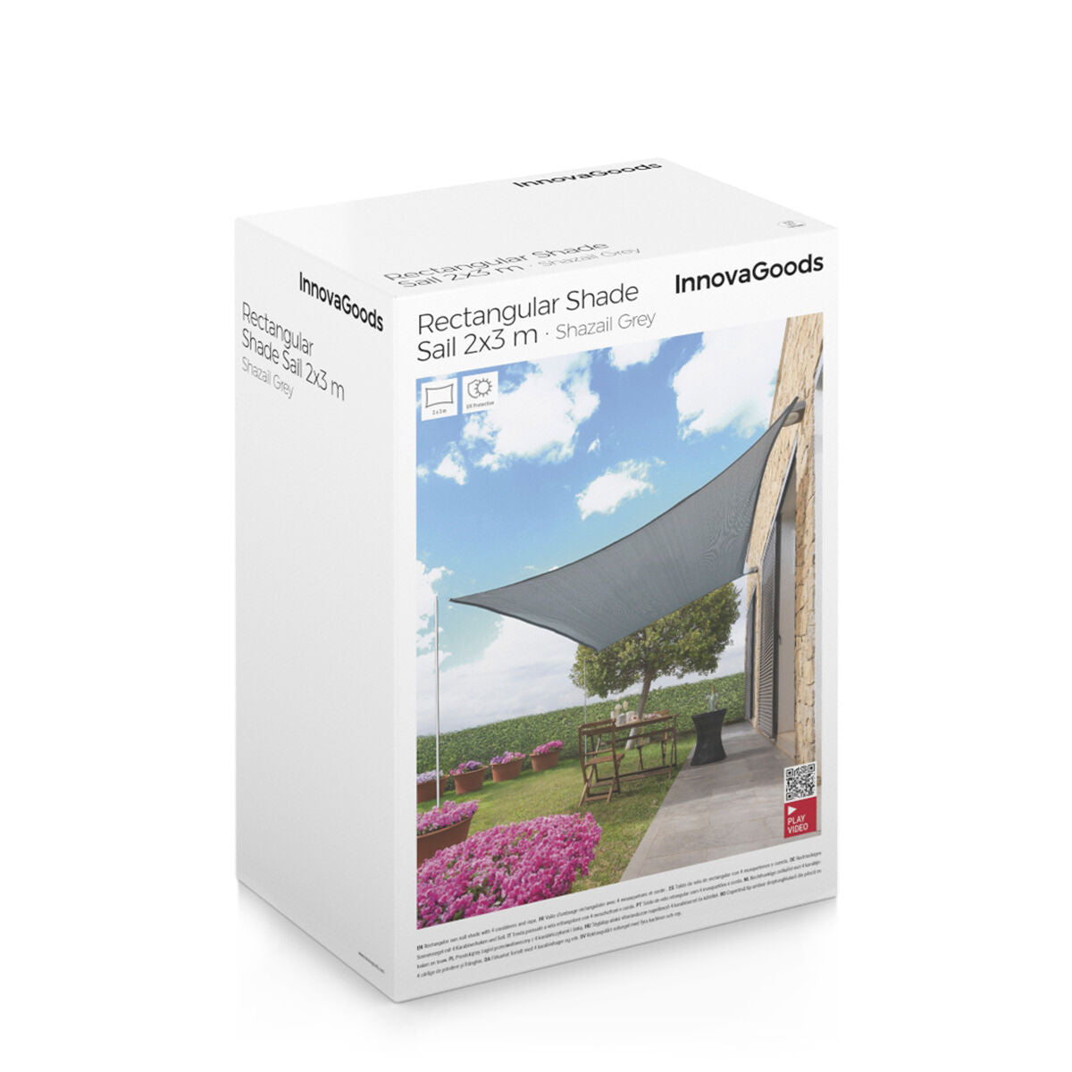 Rectangular Shade Sail Shazail InnovaGoods 2 x 3 m-1