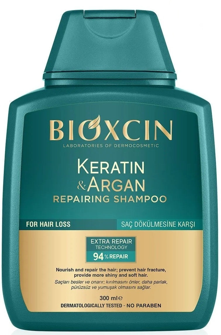 BIOXCIN Șampon revitalizant Keratină și Argan, 300 ml