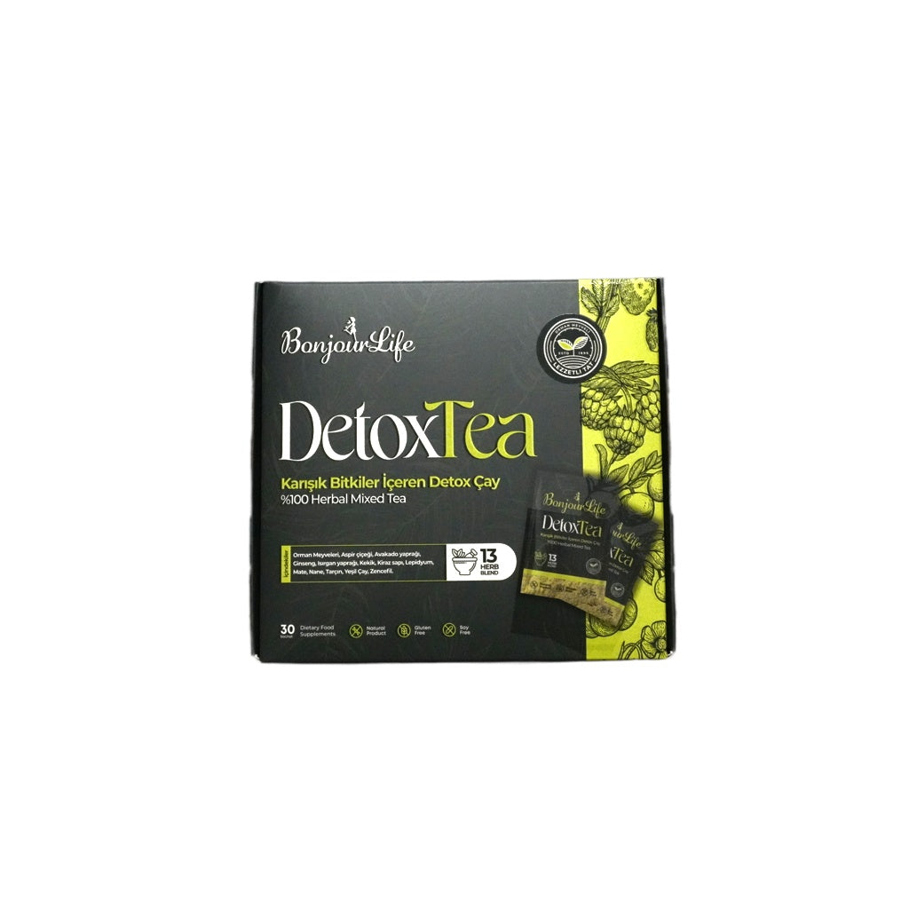 Ceai de slabit detox Bonjourlife turcesc - cu aroma de fructe de padure