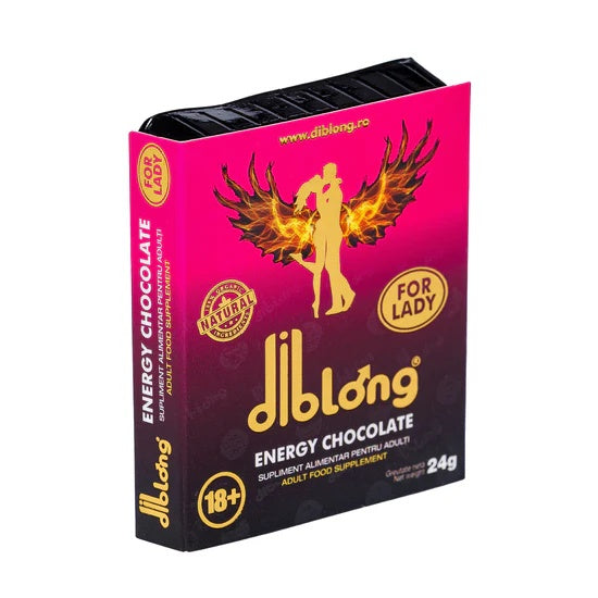 Ciocolata afrodisiac premium concentrat, DIBLONG ENERGY CHOCOLATE for LADY, pentru orgasm intens si cresterea libidoului femeilor.