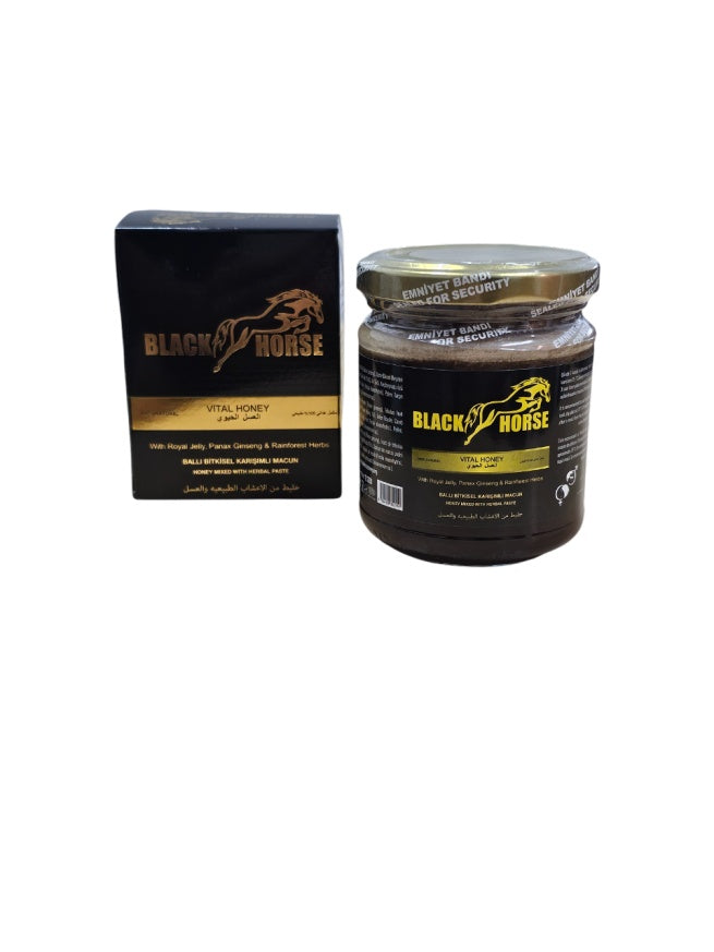 Magiun afrodisiac Black Horse Premium 240g