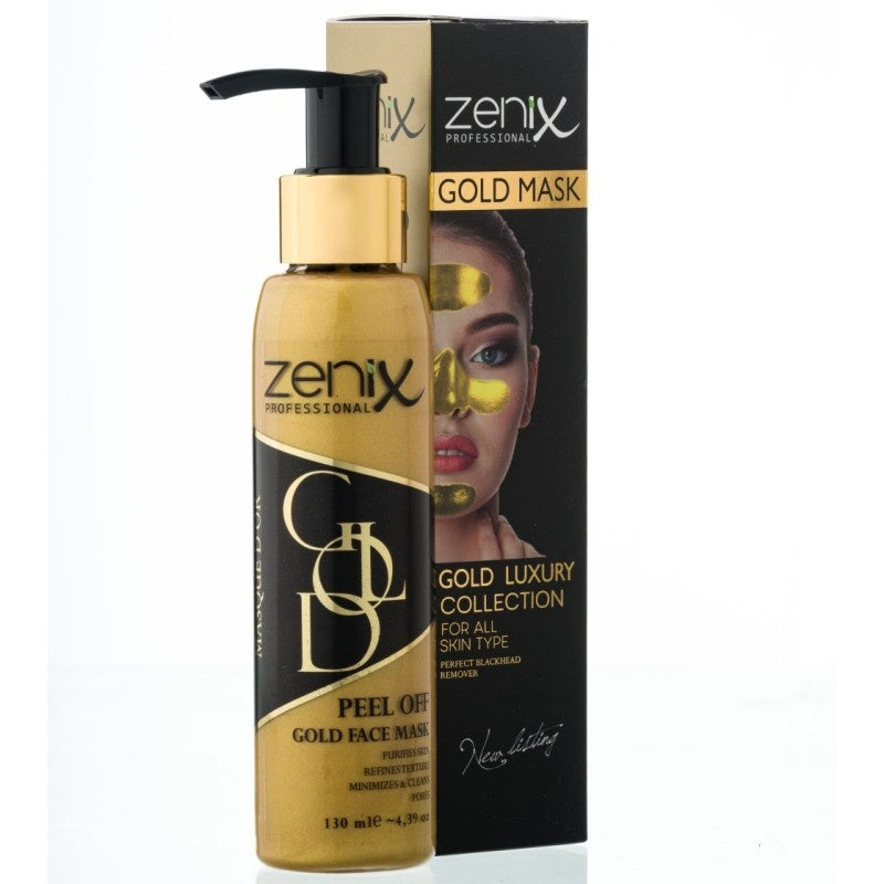 Mască de Față Peel-Off cu Foiță de Aur, pentru Strălucire și Revitalizare – 130 ml