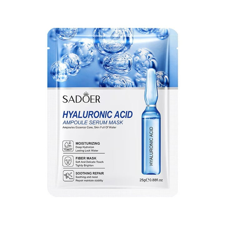 Masca de fata, SADOER, cu acid hialuronic, 25g