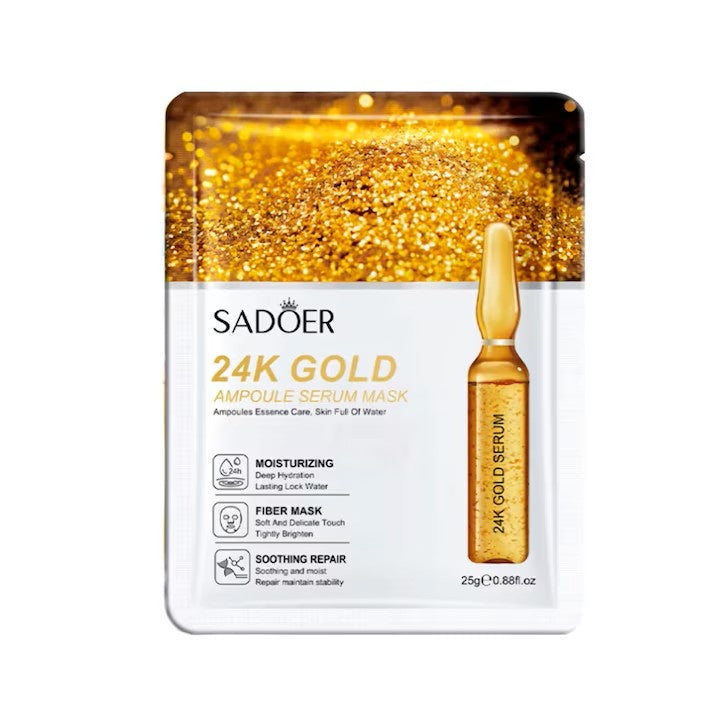 Masca pentru fata SADOER Gold 24K 25g