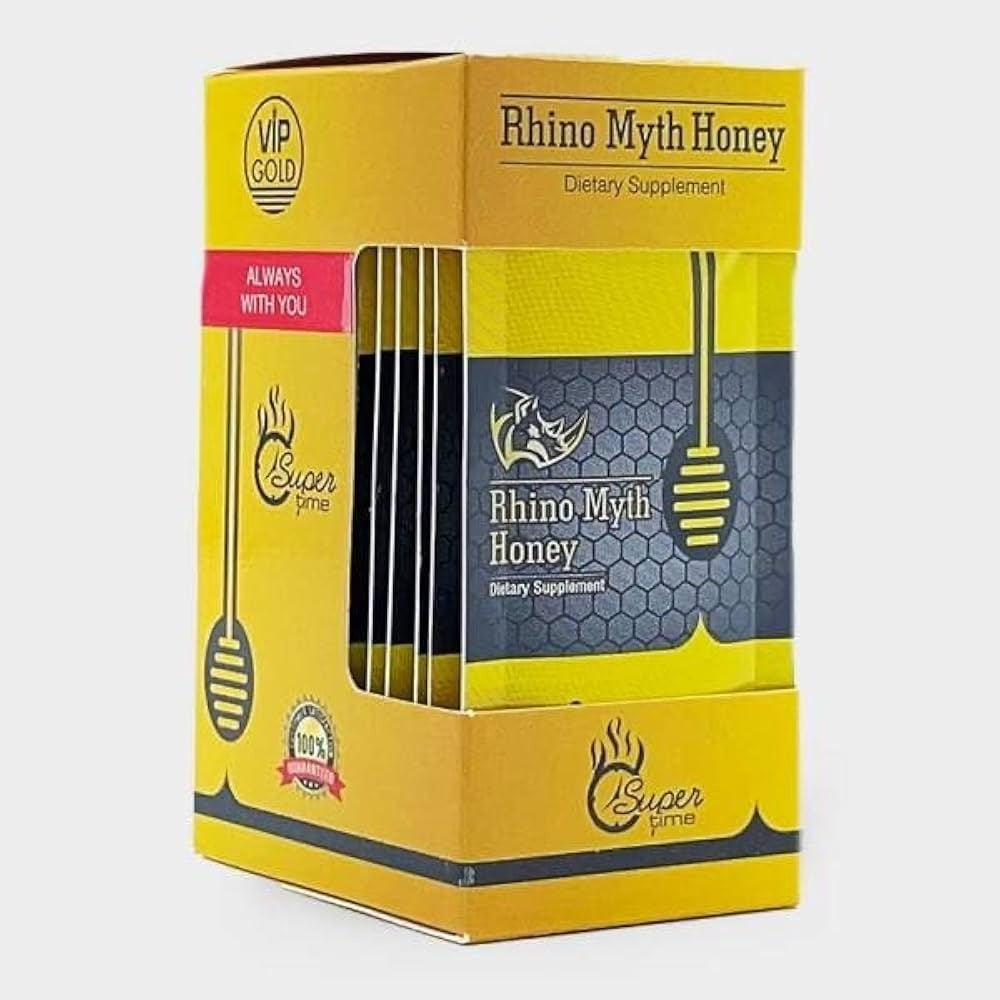 Miere afrodisiac Rhino Myth Honey. 7 g, 12 buc AUR
