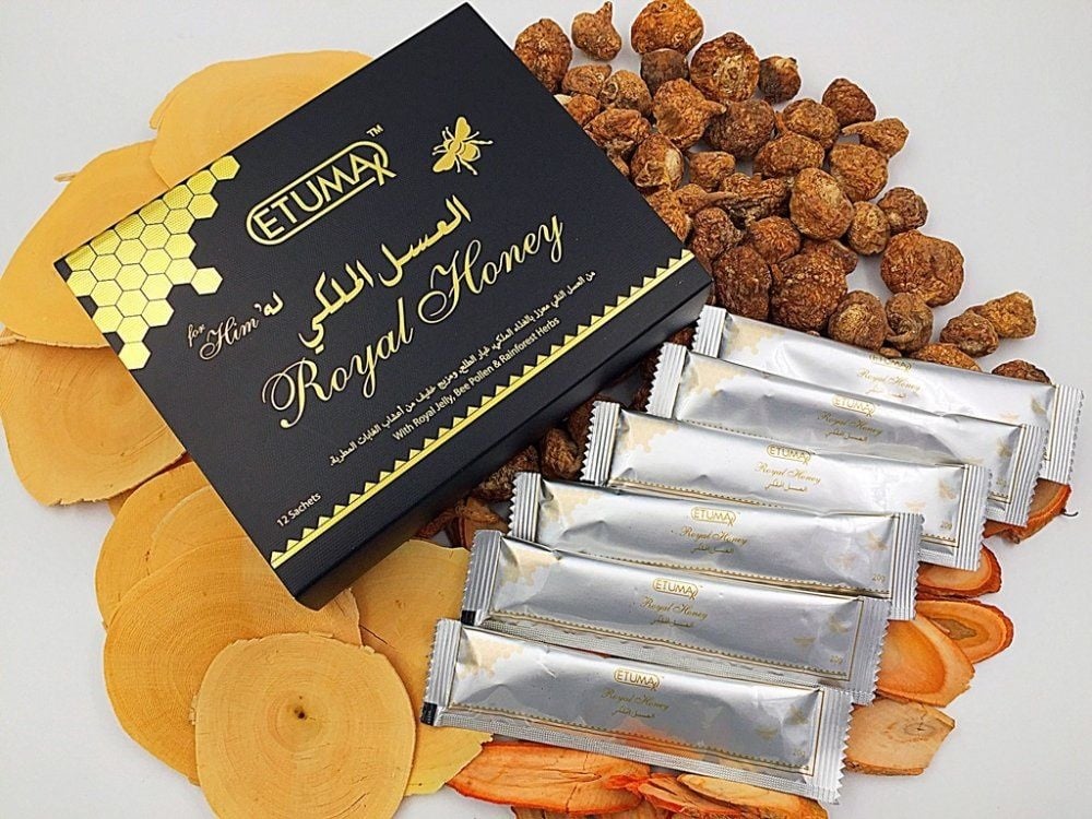Miere Afrodisiac, Royal Honey pentru stimularea libidoului, 1 cutie x 12 plicuri