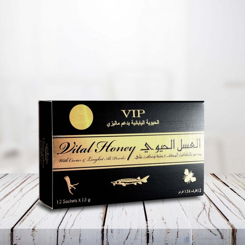Miere afrodisiaca Vital clasic 1 cutie x 12 plicuri