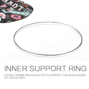 Hammock for Hamster Rat Bag Sable Guinea Pig Super Soft Hanging Cage Plush Nest Small Pet Warm 44x56cm-3