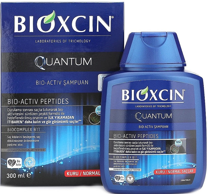 Sampon Bioxcin impotriva caderii parului, pentru par uscat si normal.