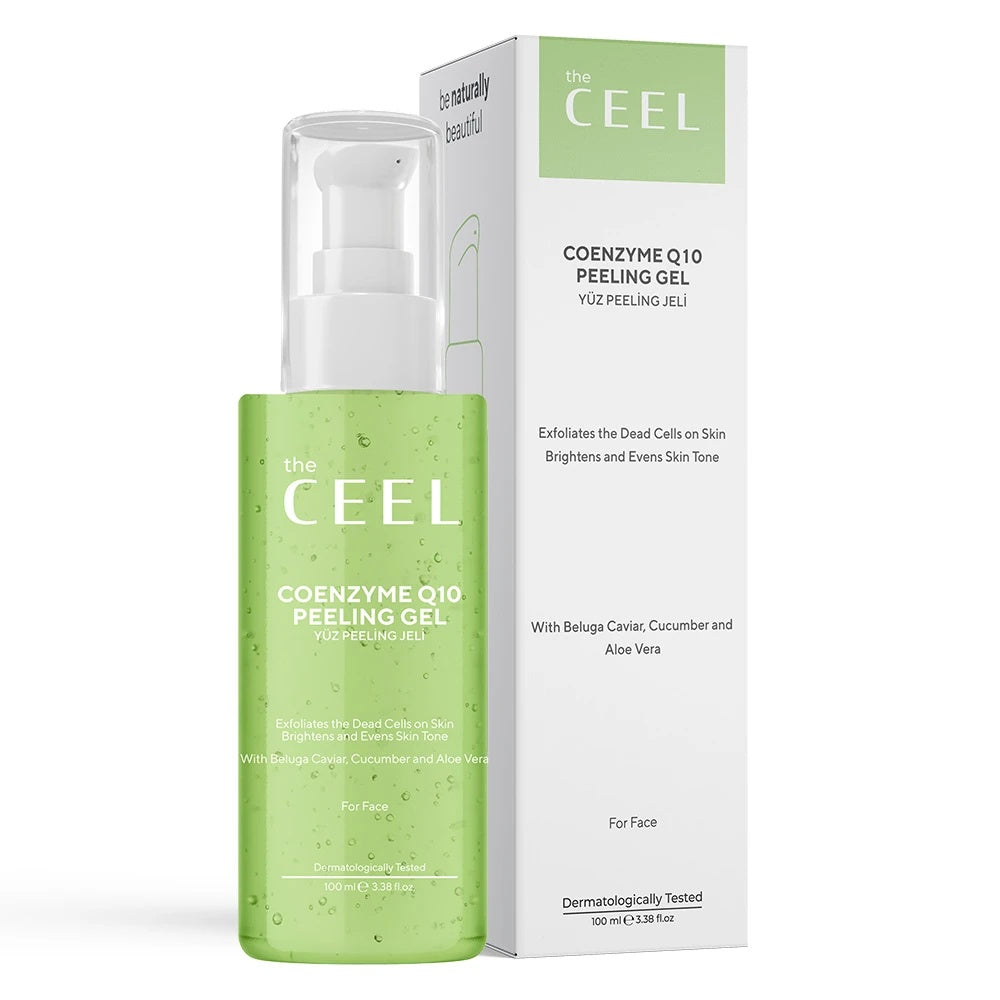 The Ceel – Peeling facial cu extract de caviar Beluga, efect purificator și iluminator, cu Coenzima Q10 – 100 ml