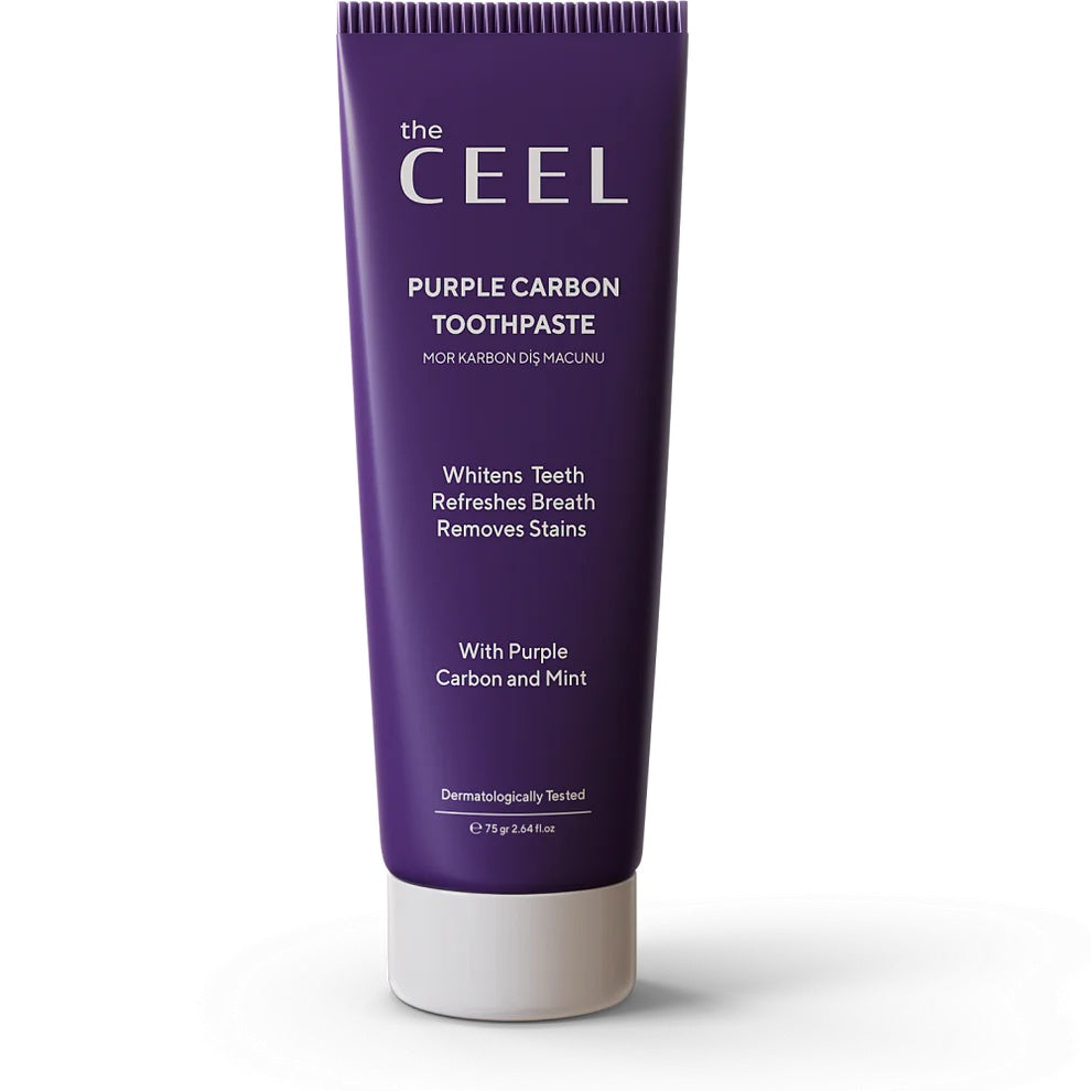 The Ceel Pastă de dinți cu Cărbune Violet Activ pentru Albirea Dinților – 50 ml